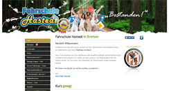 Desktop Screenshot of fahrschule-hastedt.de